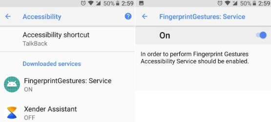 Android Oreo 8.0'da Parmak İzi Hareketleri Nasıl Etkinleştirilir