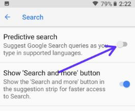 Android 8'de tahmini metin nasıl kapatılır