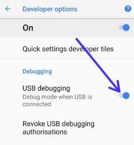 Android 9 Pie'de USB Hata Ayıklama Nasıl Etkinleştirilir