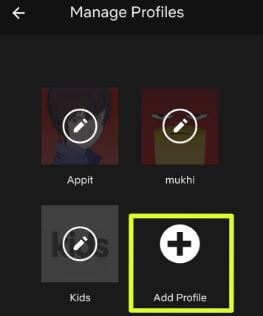 Netflix Android cihazına yeni profil nasıl eklenir