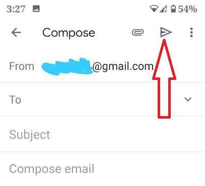 Android'den Gmail uygulamasında e-posta gönderin