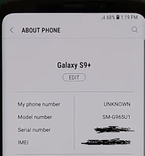 Galaxy S9 ve Galaxy S9 Plus'ta cihaz adı nasıl değiştirilir