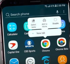 Galaxy S9 ve Galaxy S9 Plus'ta bir klasör nasıl oluşturulur